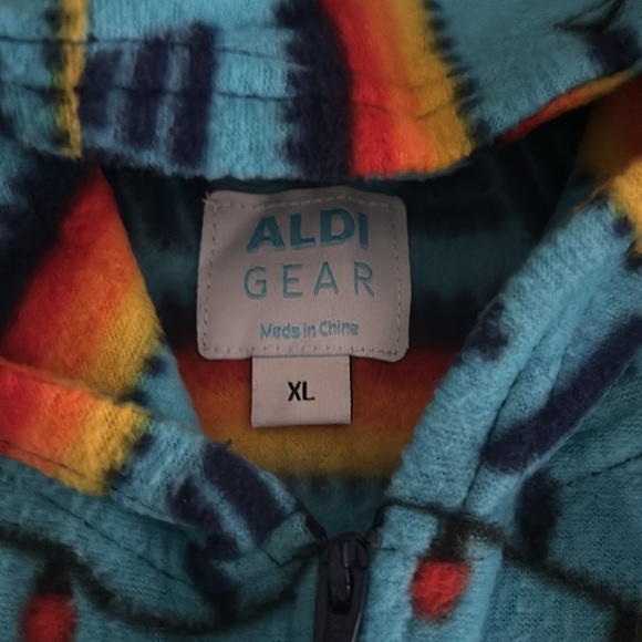 Aldi Gear 23’ Christmas Light Onesie Unisex - Picture 2 of 3